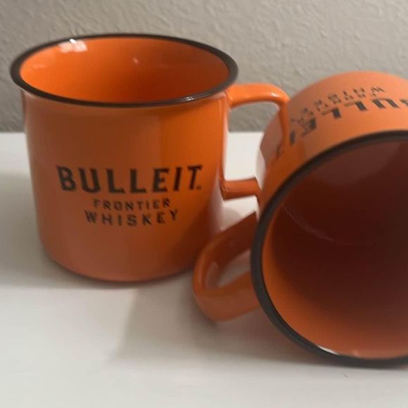 2 Bulleit Bourbon Coffee Mugs - Picture 3 of 3